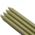 thumbnail image 1 of Jeco CEZ-100 10" Sage Green Straight Taper Candles (1 Dozen), 1 of 7