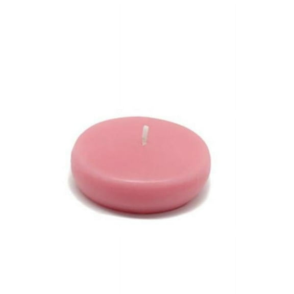 Jeco CFZ-026-4 2 .25 in. Floating Candles, Pink - 96 Piece