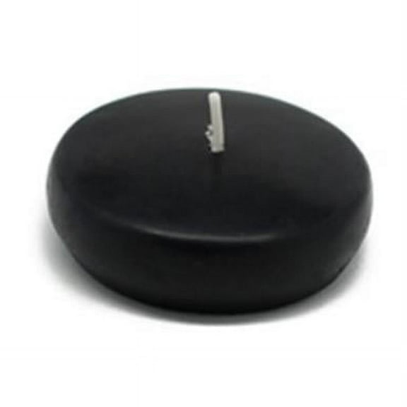 Jeco CFZ-042-4 2 .25 in. Floating Candles, Black - 96 Piece