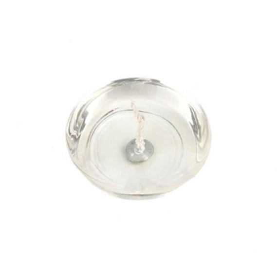 Jeco CFZ-103-12-0 3 in. Gel Floating Candles, Clear - 72 Piece