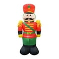 thumbnail image 1 of 4 Ft. Red Fabric Inflatable Nutcracker, 1 of 2