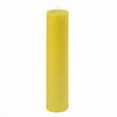 thumbnail image 1 of Jeco CPZ-2902-12 2 x 9 in. Pillar Candle, Yellow - 12 Piece, 1 of 1