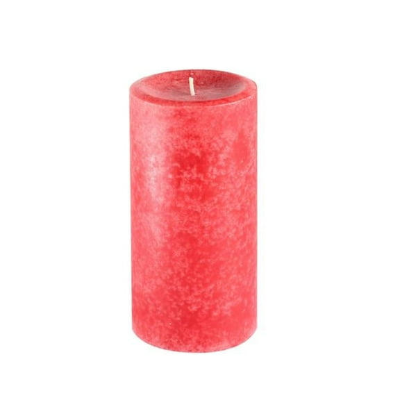 Jeco CPZ-36CC 3 x 6 in. Cinnamon Cide Scented Pillar Candle, Red
