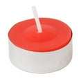 thumbnail image 1 of Jeco CTC-002-12 Citronella Tealight Candles, Red - 1200 Piece, 1 of 5