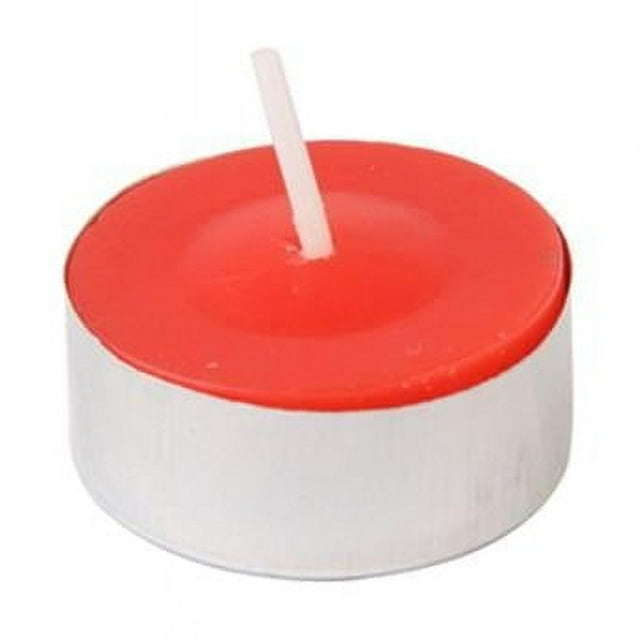 Jeco CTC-002-12 Citronella Tealight Candles, Red - 1200 Piece