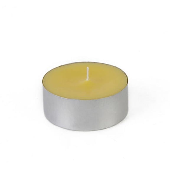 Jeco CTM-003-12 Mega Oversized Tealights, Yellow - 144 Piece