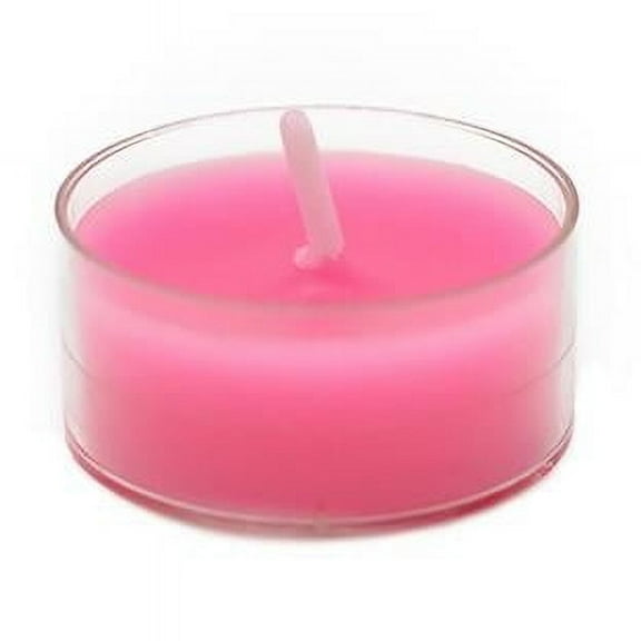 Jeco CTZ-010 Tealight Candles, Hot Pink - 50 Piece per Pack