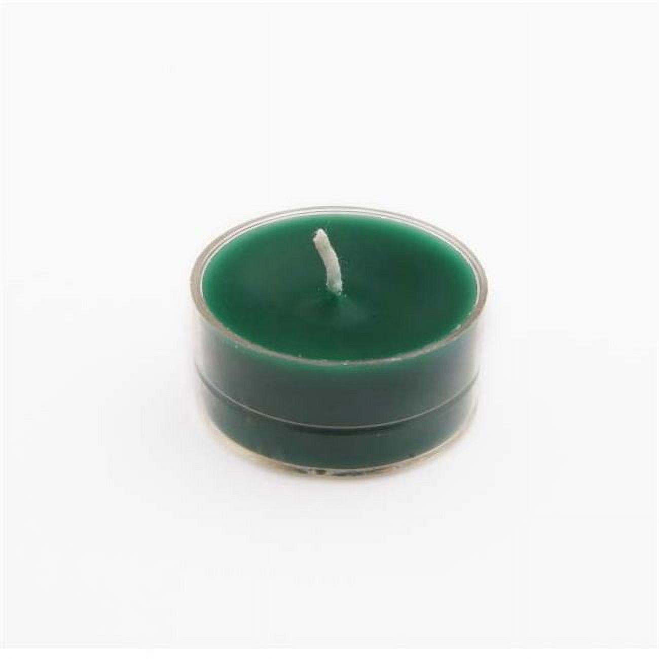 Jeco CTZ01512 Tealight Candles, Hunter Green 600 Piece