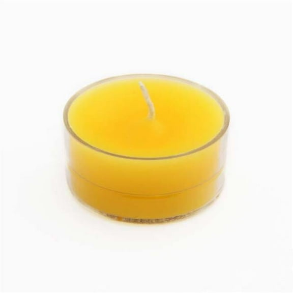 Jeco CTZ-023-12 Citronella Tealight Candles, Yellow - 600 Piece