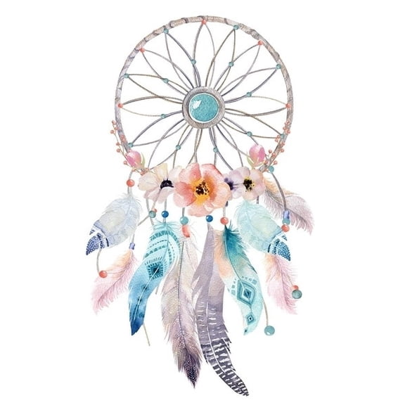 Jeco 19.7" Dreamcatcher Canvas Art in Multi-Color