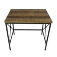 thumbnail image 1 of Jeco F-AT010 Rectangle Wood & Metal End Table - Set of 3, 1 of 1