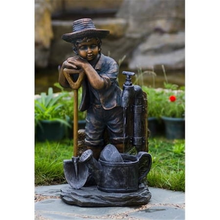 Jeco FCL088 Boy With Bib Tap Water Fountain