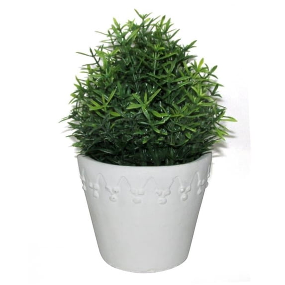 Jeco HD-BT009 7 in. Artificial Topiary Tree