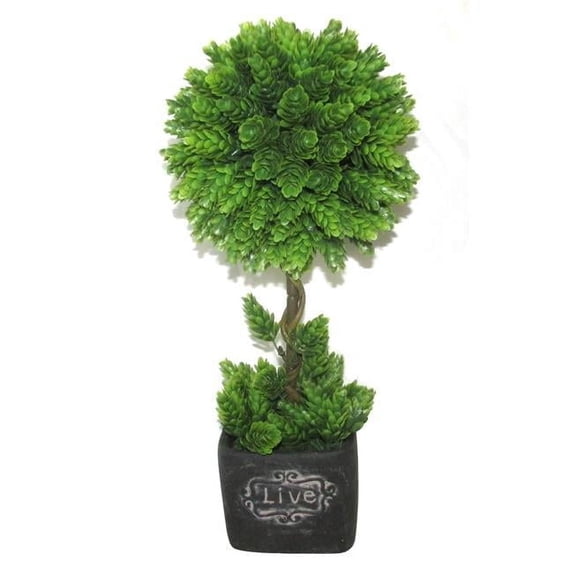 Jeco HD-BT043 Polyester & Resin Artificial Topiary Tree