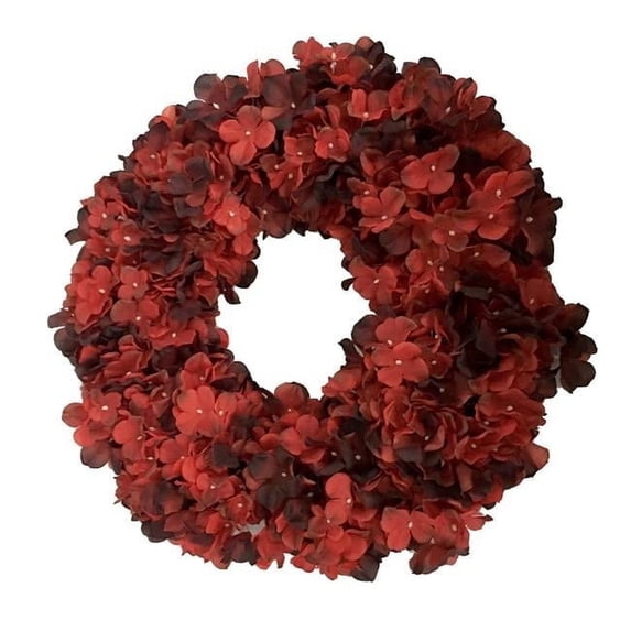 Jeco HD-BT099 17 in. Hydrangea Wreath