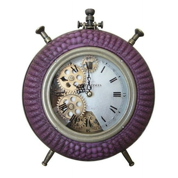 Jeco HD-C001-P Table Clock, Purple