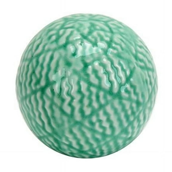 Jeco HD-HAVS035G 3.7 in. Decorative Ceramic Spheres, Green
