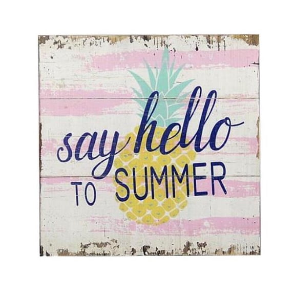 Jeco HD-WA081 Hello Summer Plaque
