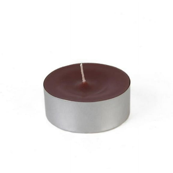 Jeco Mega Oversized Tealights, Brown - 12 Piece per Box