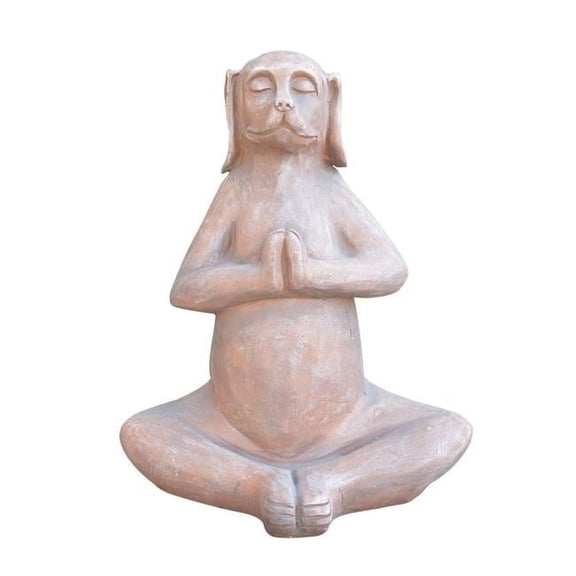Jeco ODGD019 18 in. Sitting Dog Statue