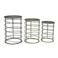thumbnail image 1 of Jeco OF-ST013 Mirror End Table - Set of 3, 1 of 5