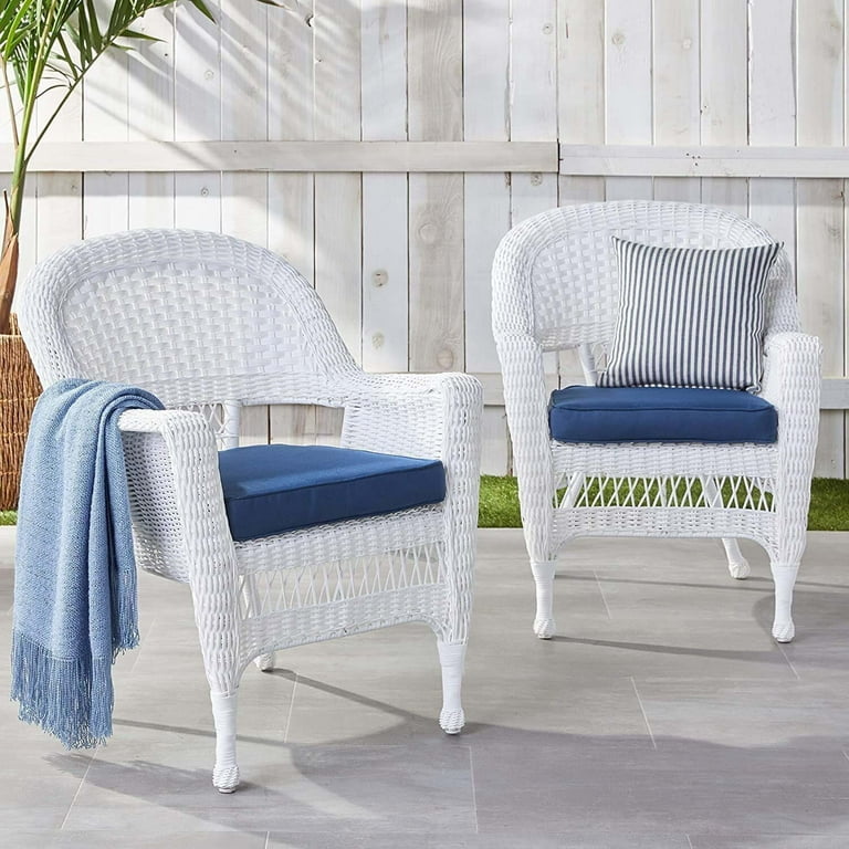 cushions wicker stacking chairs