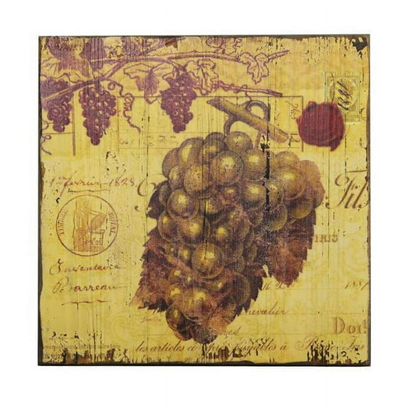 Jeco 'Vintage Grape Vine' Wall Plaque