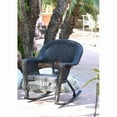 thumbnail image 1 of Jeco W00207R-D Rocker Wicker Chair, Black, 1 of 1