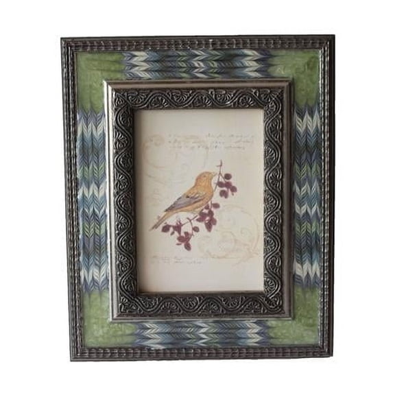 Jeco WD-PF022 5 x 7 in. Pattern Frame, Brown