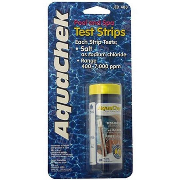Jed Pool Tools 00-AC488 Natural Organic 10 Count Salt Test Strip
