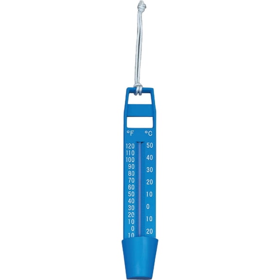 Jed Pool Tools 20-208 10" Blue Scoop Pool Thermometer
