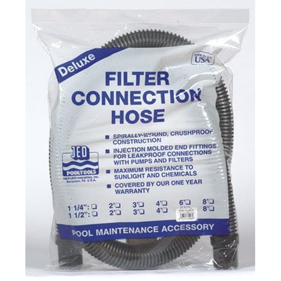 Jed Pool Tools 60-345-06 1.5" X 6' Filter Hose