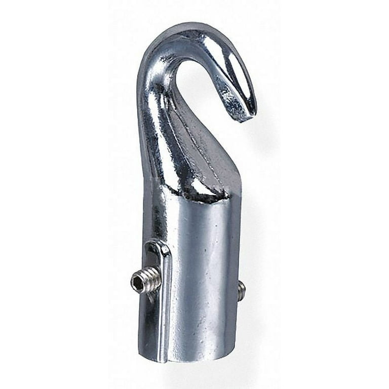 Jed Pool Tools Rope Hook,SS,2 H,1-1/4 dia. 90-863-H