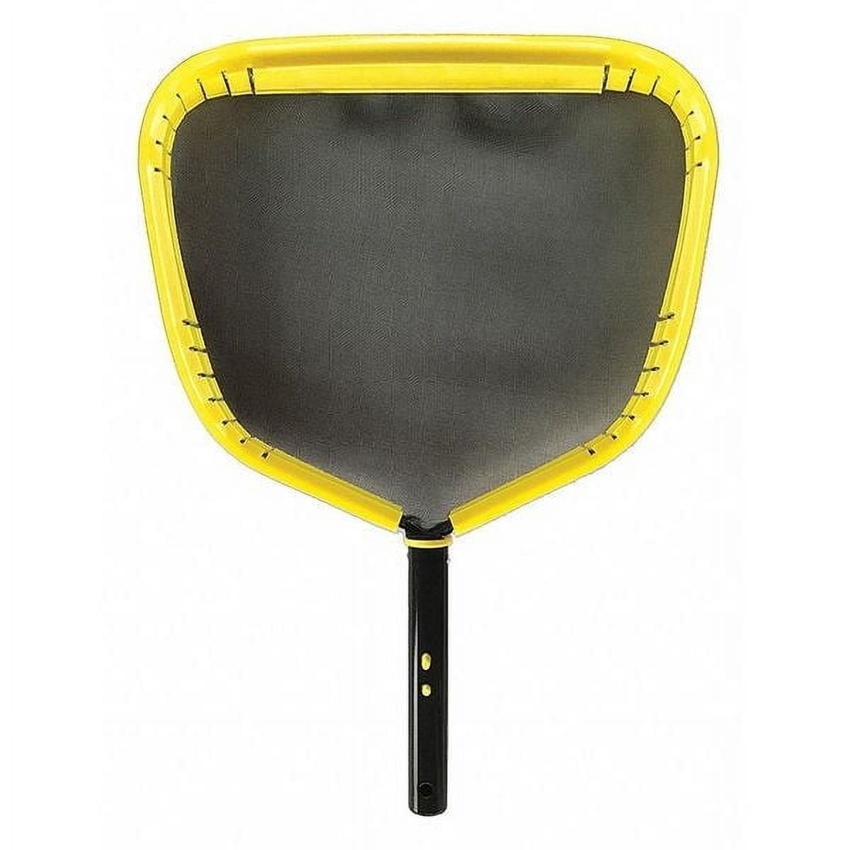 JED Pool Tools Black and Yellow Aluminum Leaf Skimmer Head