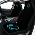 thumbnail image 1 of Jedi Sign Emblm Car Seat Covers Set 2Pc With Foaming Lining, Halloween Decorative Automotive Car Decor. Cosplay Halloween Car Decor, 1 of 7