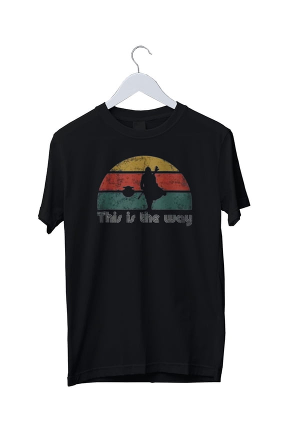 Jedi The Retro Way Graphic Print Mens Unisex T-Shirt S M L XL 2 3 4 XL