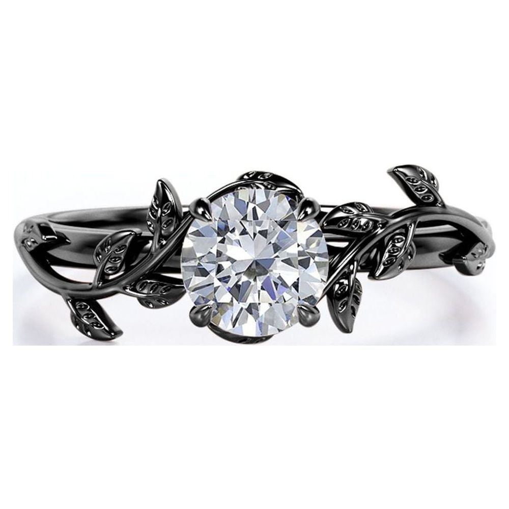 Black gold promise rings discount