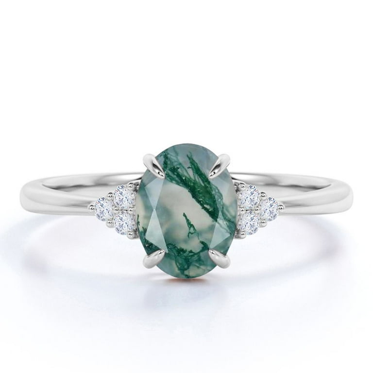 White Agate and Cubic Zirconia Halo Ring 14k Yellow Gold-plated Silver White Agate and Cubic Zirconia Halo Ring 14k Yellow Gold-plated Silver