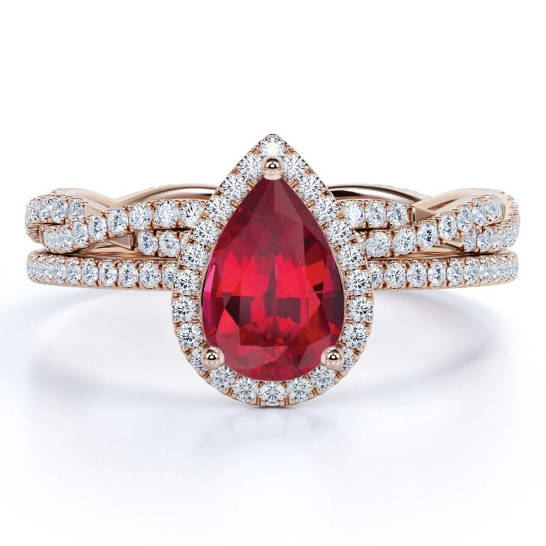 Sunset ruby ring deals
