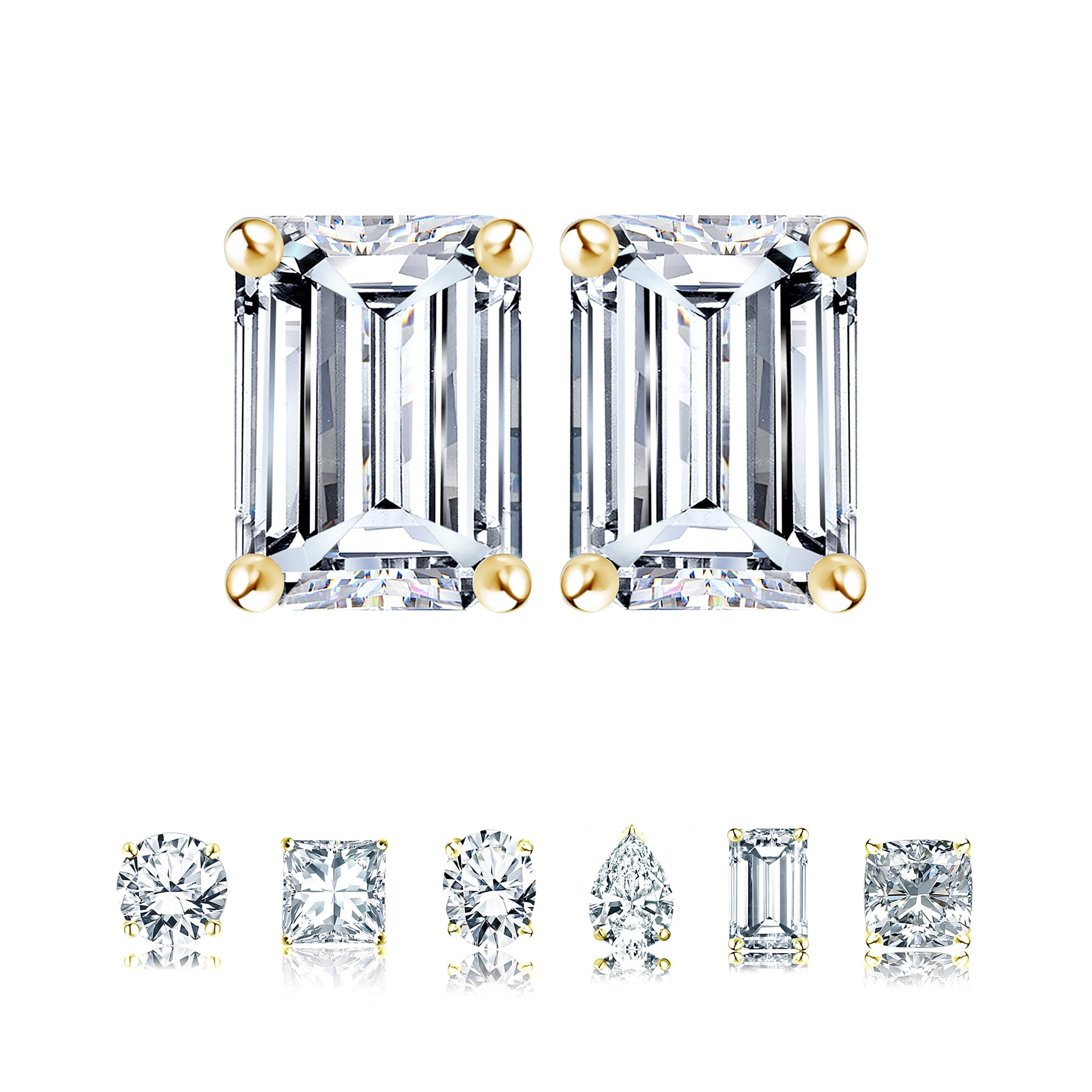Walmart Black Friday Deals 2025 - JeenMata 1 Carat Emerald Cut ...