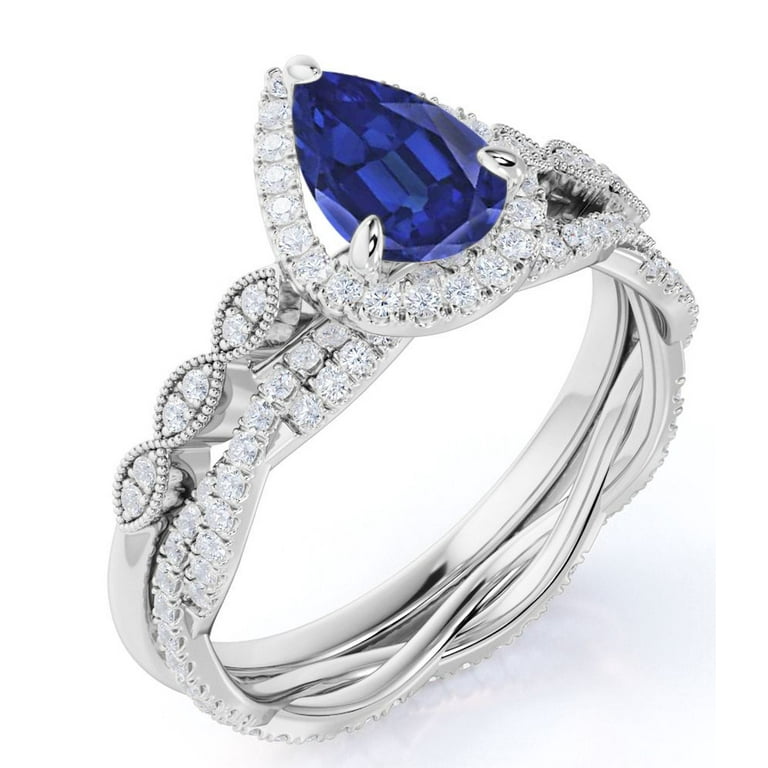 Blue sapphire stone 2 carat store