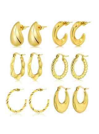 Hypoallergenic hoop earrings walmart sale