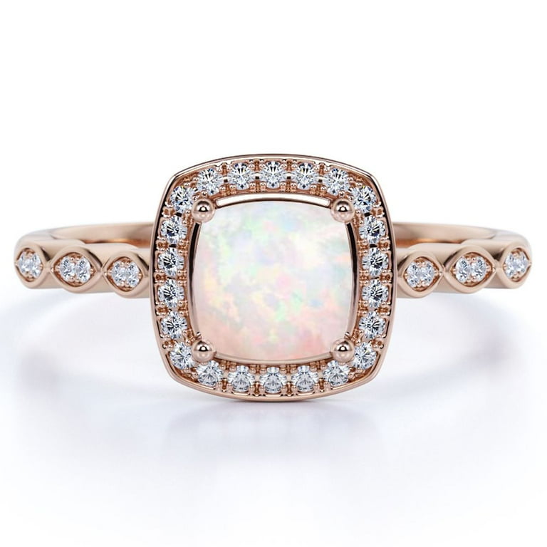 Cushion 2025 cut opal