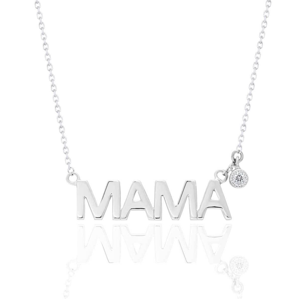 Rhinestone Mama Necklace – Bliss & Belle Boutique