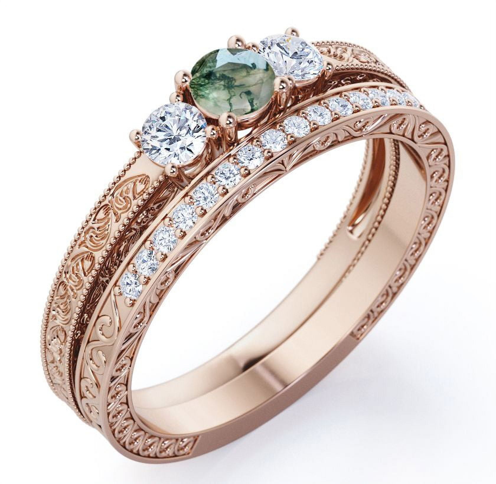 JeenMata Past Present Future Carat Round Cut Natural Druzy