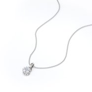 1/5ct Tw Diamond Solitaire Pendant Necklace - 14k Yellow Gold With Lifetime Warranty