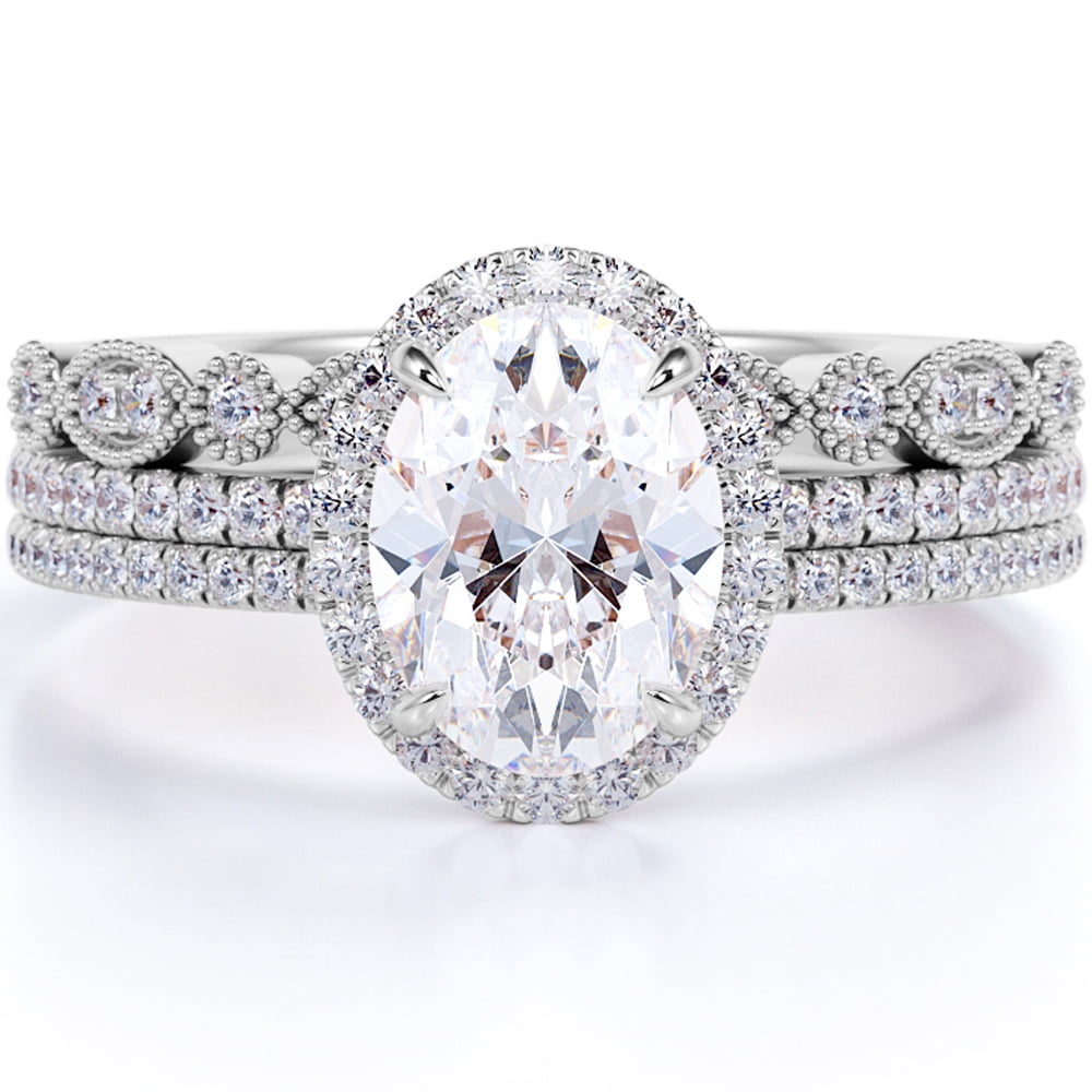 Oval Cubic Zirconia Engagement Rings 2024 | thegilsongroup.com