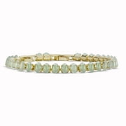 JeenMata Unique North South Oval Cut Tennis Bracelet for Her - Everyday Fashion Jewelry