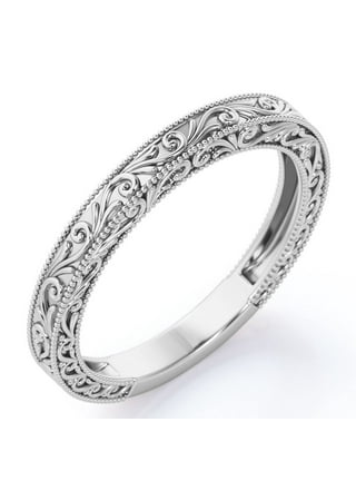 Silver wedding bands walmart on sale