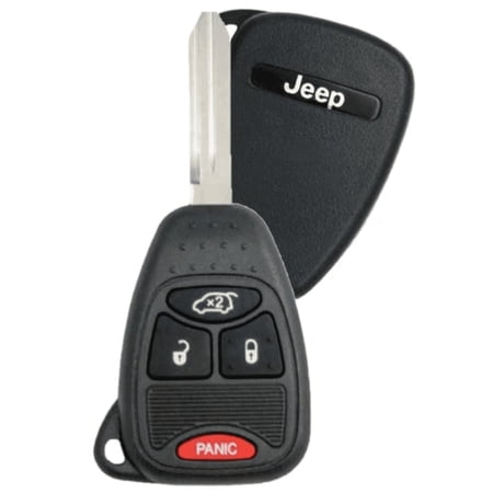 Jeep 2005-16 4 Button Remote Head Key Oht692427aa Oht VLS